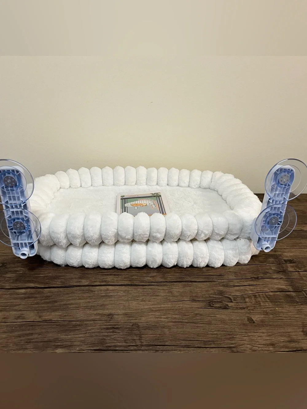 Plush White Pet Nest window bed